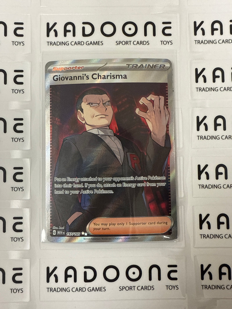Pokemon Giovanni's Charisma - 197/165