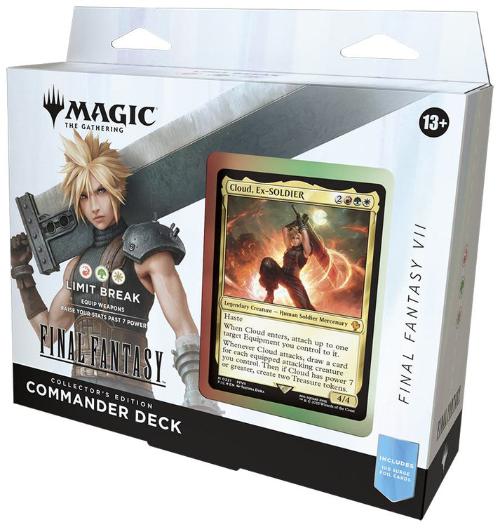 MTG FINAL FANTASY: Commander - Commander Deck: Collector's Edition - VII Limit Break