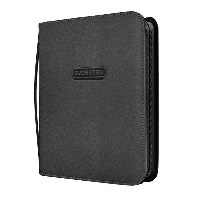 Evoretro Shield+ Top Loader Binder Black 2X2