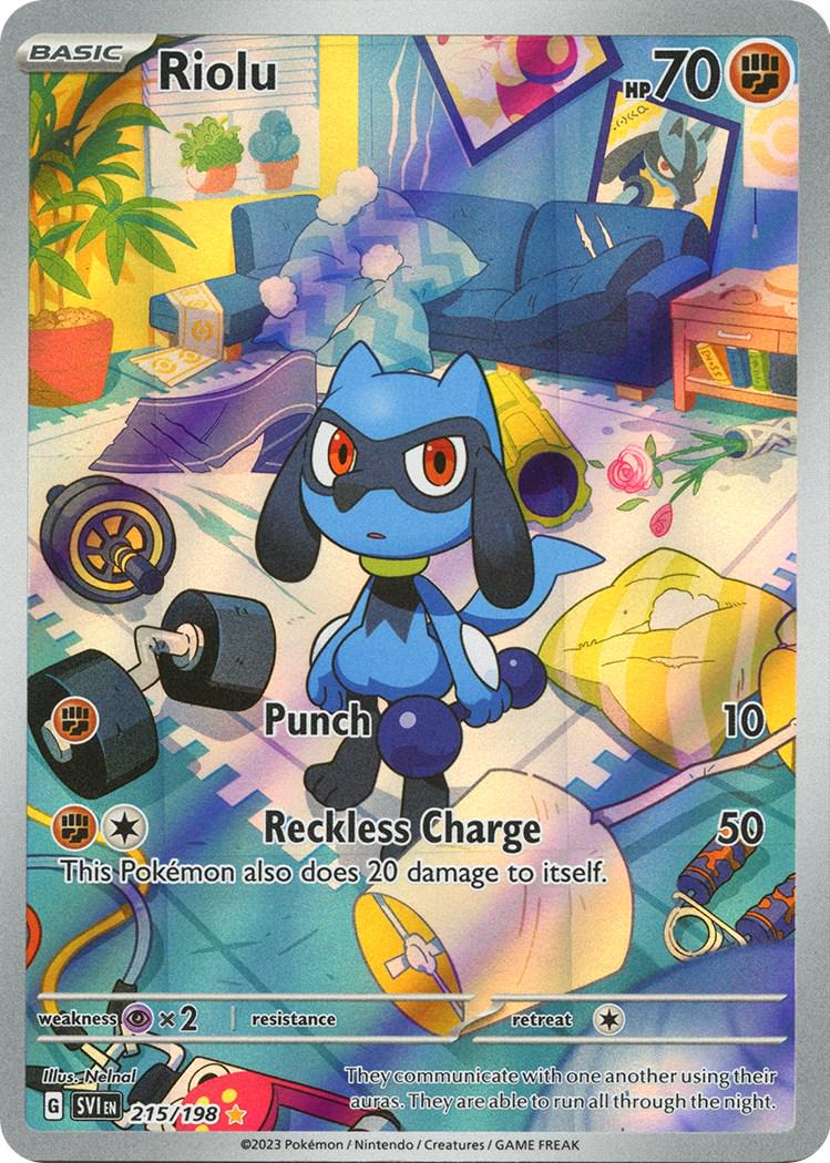 Pokemon Riolu 215/198