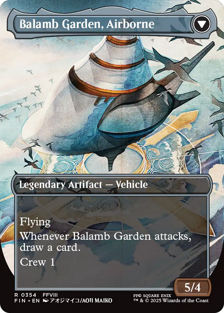 Balamb Garden, SeeD Academy (Borderless) (FIN-354) - FINAL FANTASY (Borderless)
