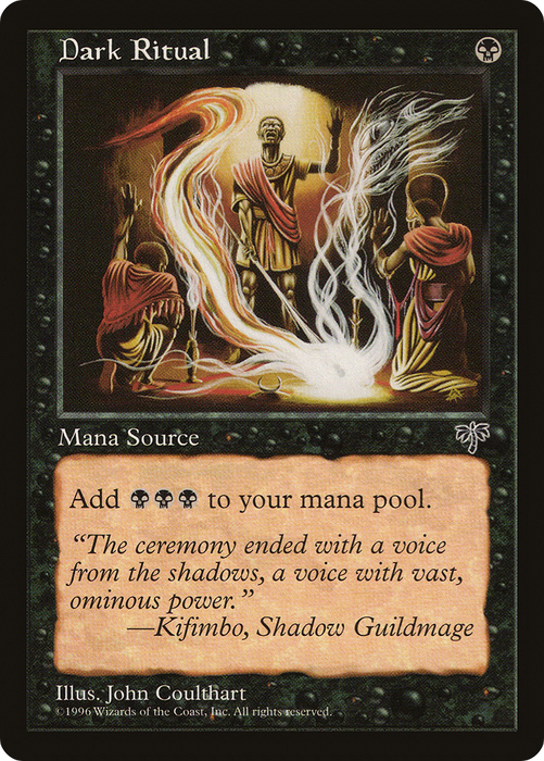 Dark Ritual (MIR-116) - Mirage