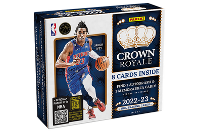 Panini Crown Royale Basketball Hobby Box 2022-23