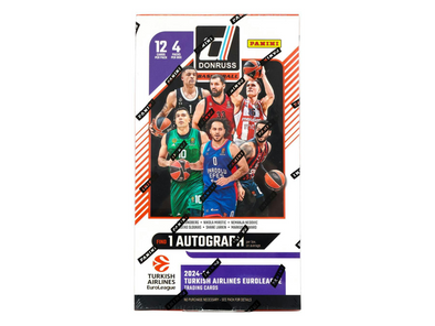Panini Donruss Turkish Airlines Euroleague Basketball Hobby Box 24/25
