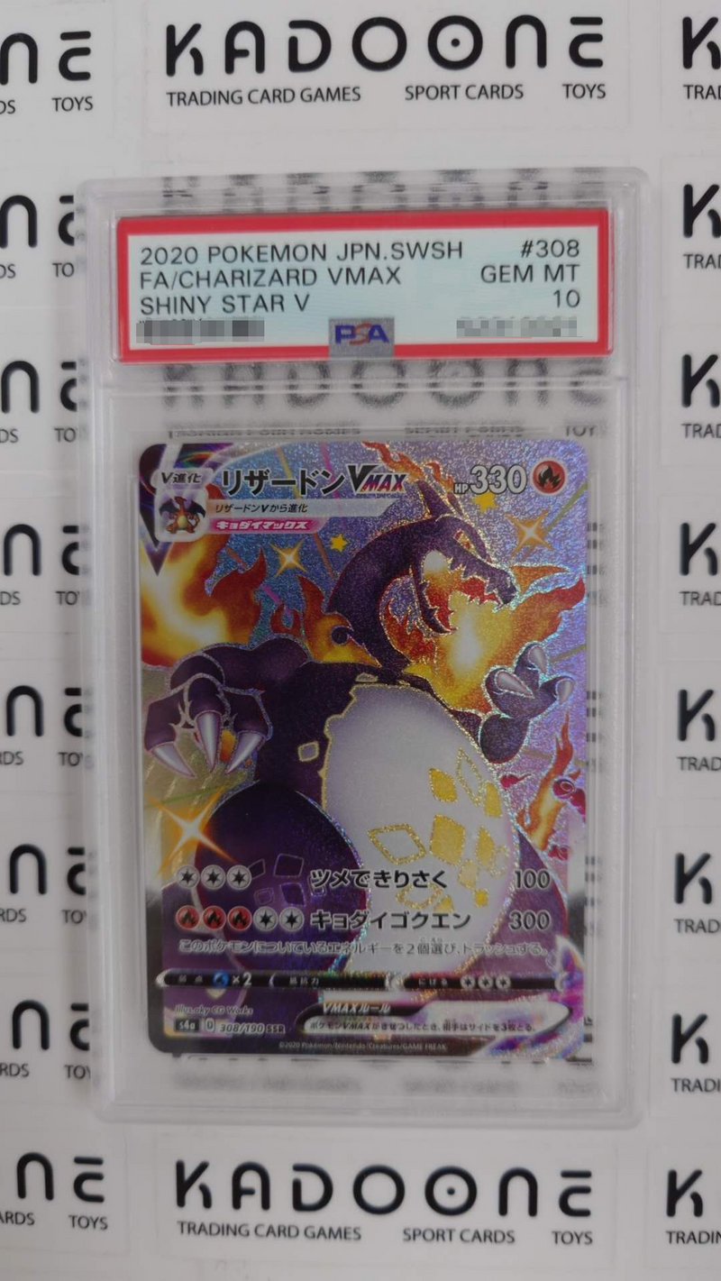 Pokemon Charizard VMAX (JP) 308/190 PSA 10