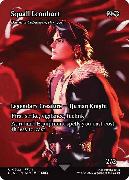 Danitha Capashen, Paragon (FCA-022) - FINAL FANTASY: Through the Ages / Squall Leonhart (Borderless)