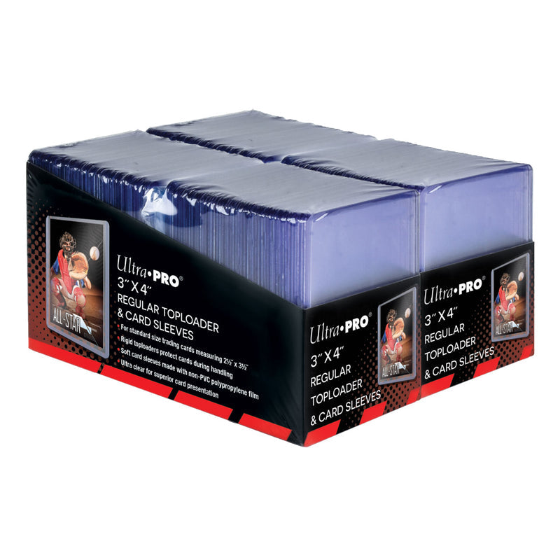 UltraPRO Toploader - 3" x 4" 200ct Regular with Card Sleeves