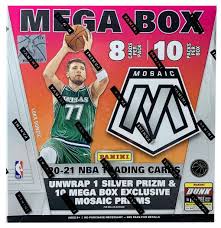 Panini 2020/21 Mosaic NBA Basketball MEGA Box