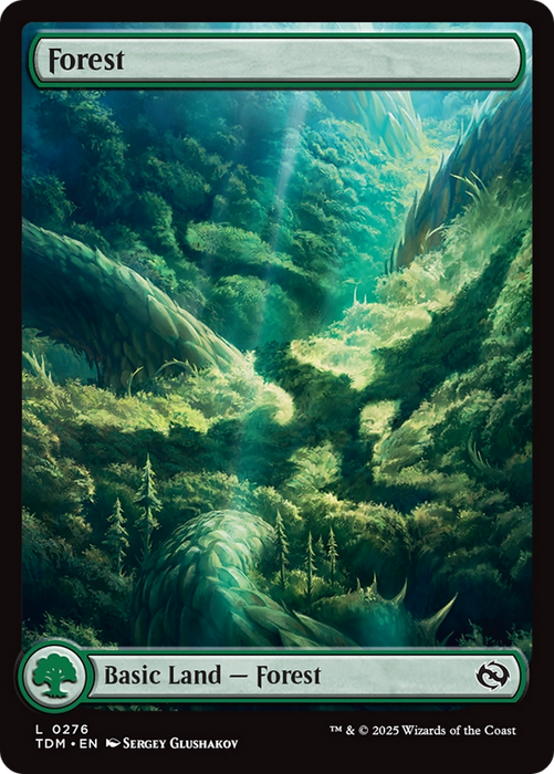 Forest (TDM-276) - Tarkir: Dragonstorm