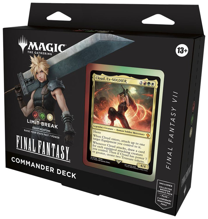 MTG FINAL FANTASY: Commander - Commander Deck - VII Limit Break