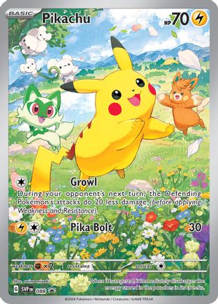 Pikachu 088  - Holofoil SV Scarlet & Violet Promo Cards - Promo (Sealed)
