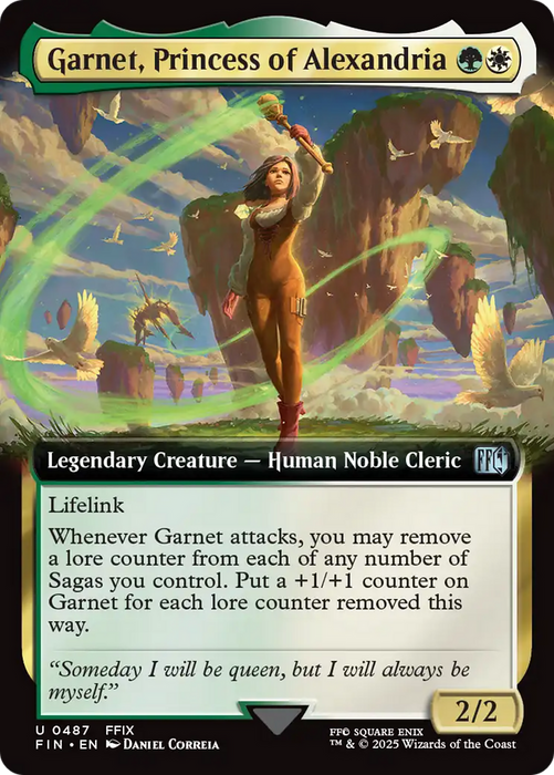 Garnet, Princess of Alexandria (FIN-487) - FINAL FANTASY: (Extended Art)