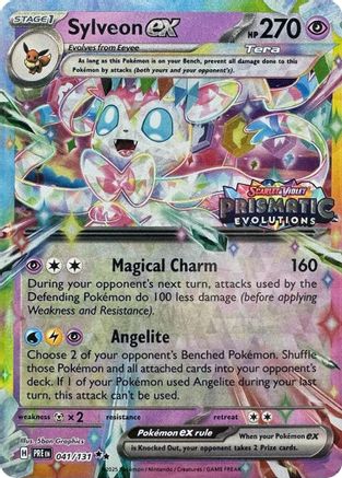Sylveon ex 041/131  - Holofoil Miscellaneous Cards & Products - Promo (Sealed)