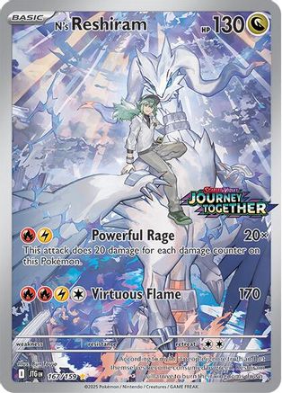 N's Reshiram 167/159 (Sealed) - Holofoil Miscellaneous Cards & Products - Illustration Rare