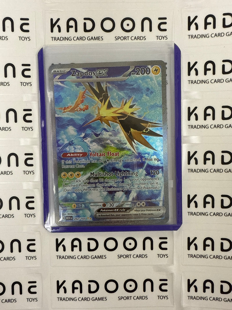 Pokemon Zapdos ex 202/165