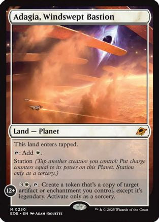 Adagia, Windswept Bastion (EOE-250) - Edge of Eternities