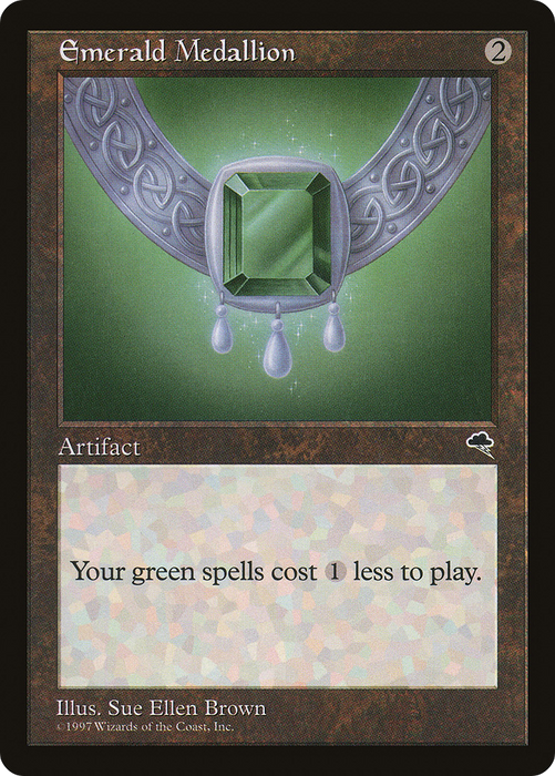 Emerald Medallion (TMP-283) - Tempest