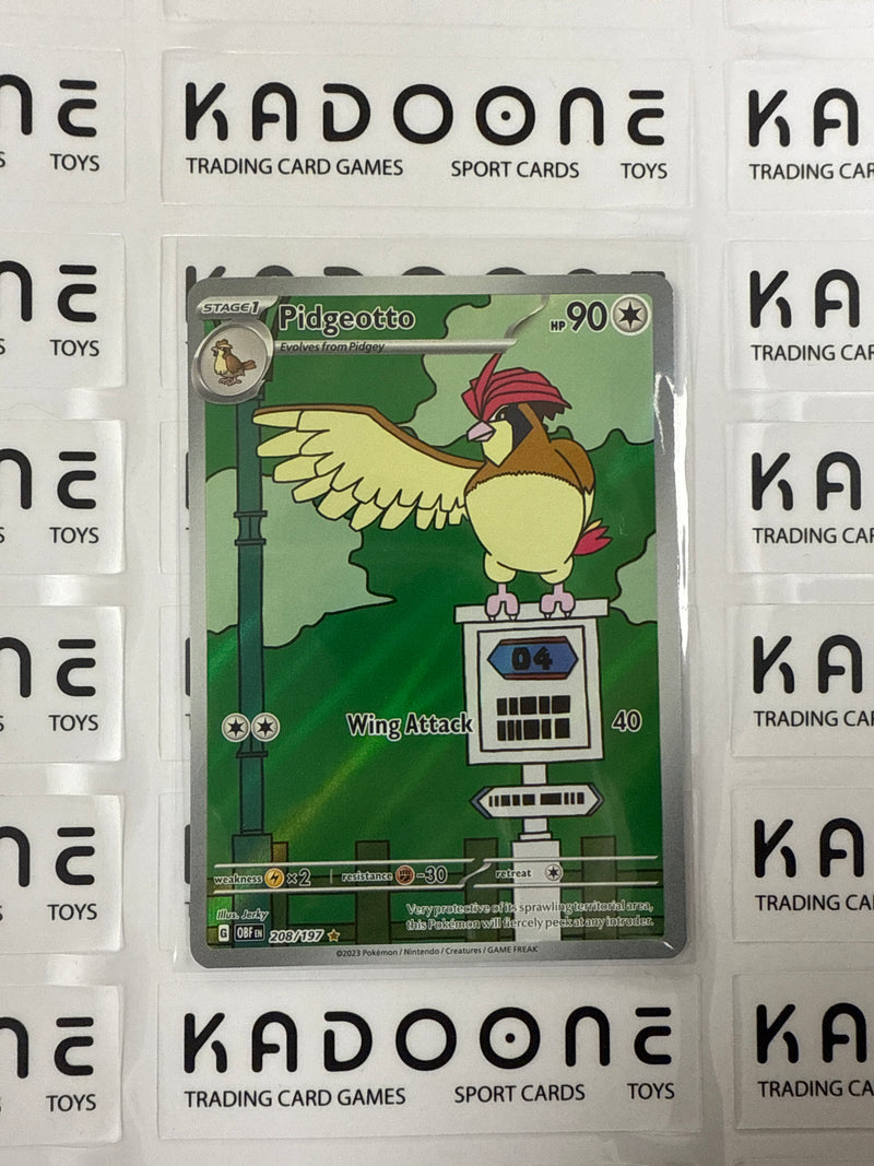 Pokemon Pidgeotto 208/197