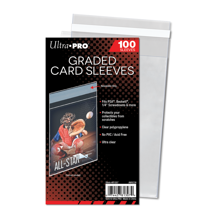 Ultra Pro Graded Card Resealable Sleeves (100ct)