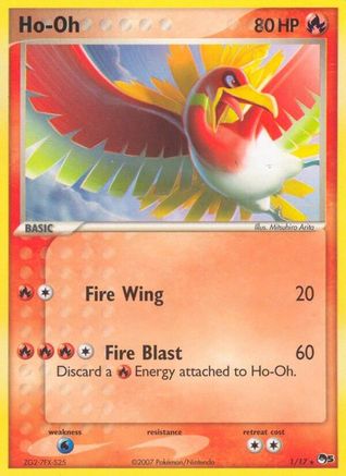 Ho-Oh 001  POP Series 5 - Rare