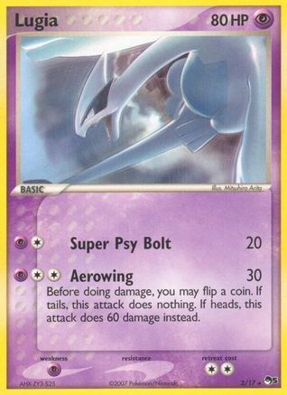 Lugia 002  - Holofoil POP Series 5 - Rare