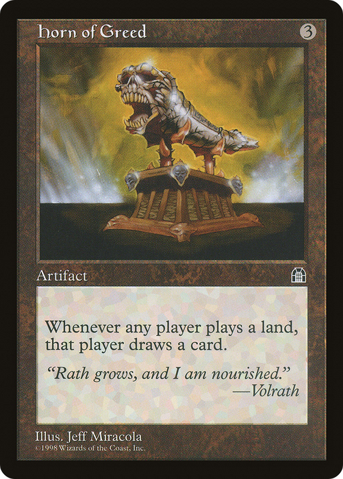 Horn of Greed (STH-135) - Stronghold