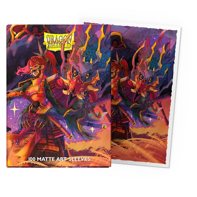 Dragon Shield The Fallen Matte Art Sleeves Standard Size