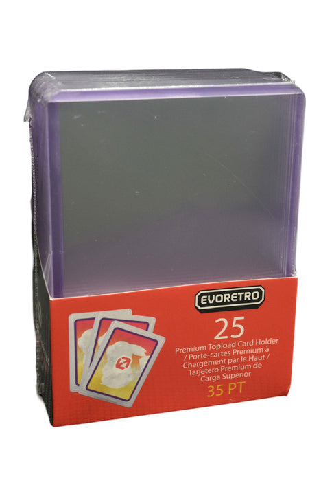 Evoretro Premium Toploader 35PT (25-Pack)