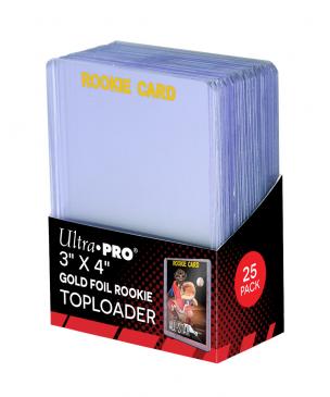 UltraPro TOPLOAD 3X4 ROOKIE 35PT W/ SLEEVES 25CT