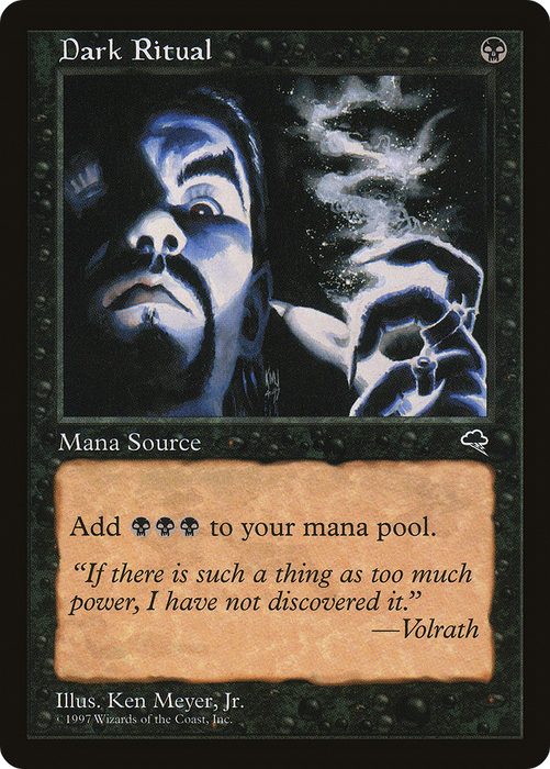 Dark Ritual (TMP-118) - Tempest