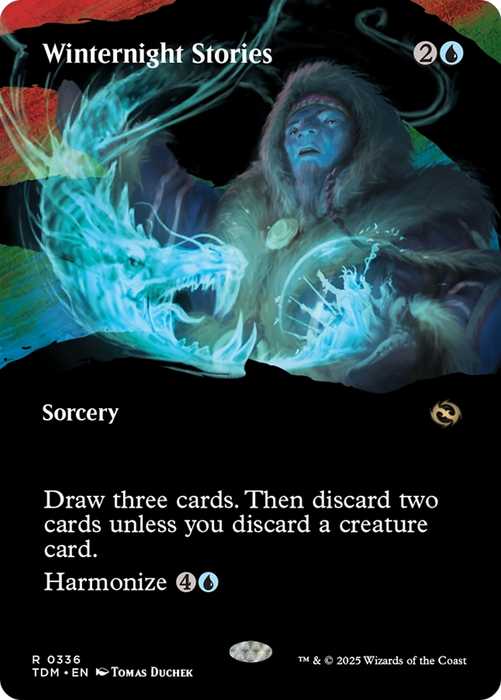 Winternight Stories (TDM-336) - Tarkir: Dragonstorm: (Showcase) (Borderless)