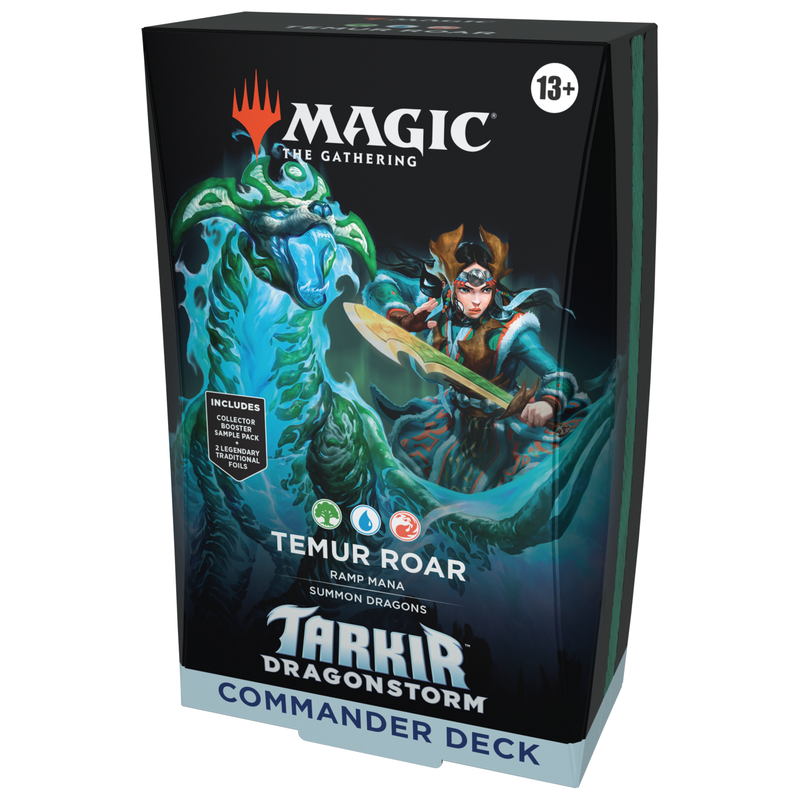 MTG Tarkir: Dragonstorm Commander Deck - Temur Roar