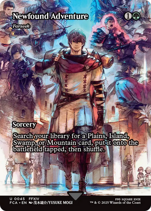 Farseek (FCA-045) - FINAL FANTASY: Through the Ages / Newfound Adventure (Borderless) Foil
