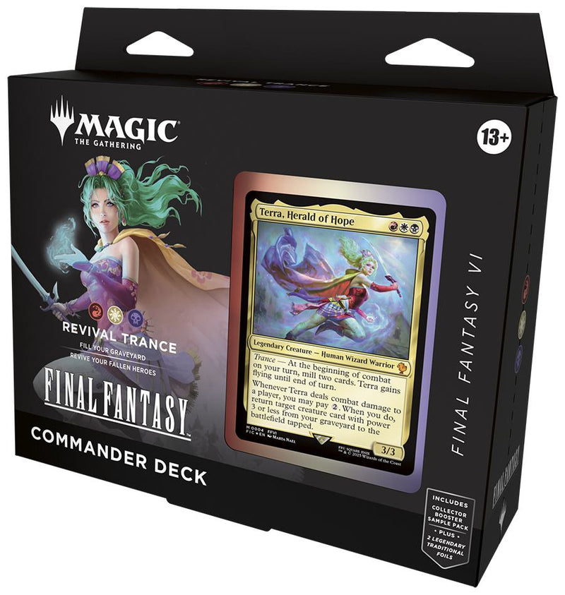 MTG FINAL FANTASY: Commander - Commander Deck - VI Revival Trance