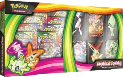 Pokemon Mythical Squishy Premium Collection