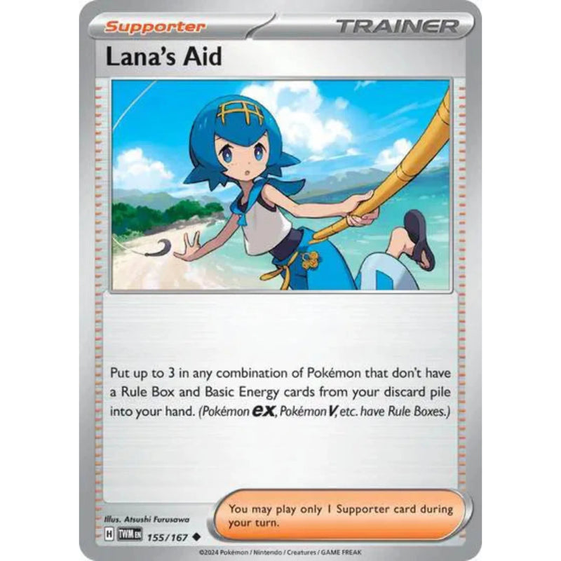 Pokemon Lana's Aid - 155/167 - Uncommon