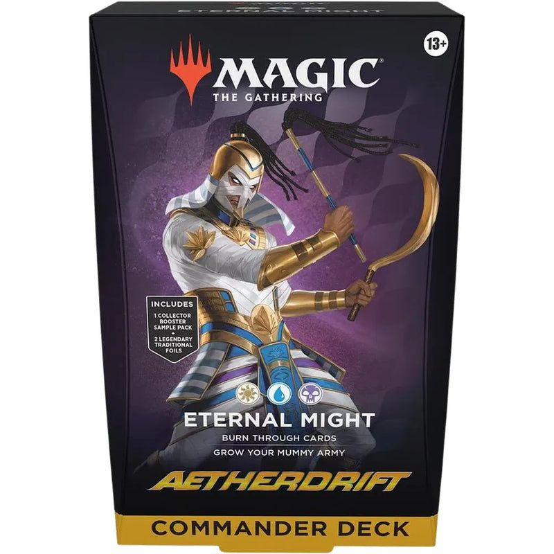 MTG Aetherdrift Commander Decks Eternal Might