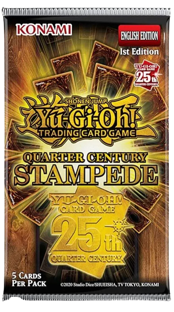 Yugioh stampede booster pack