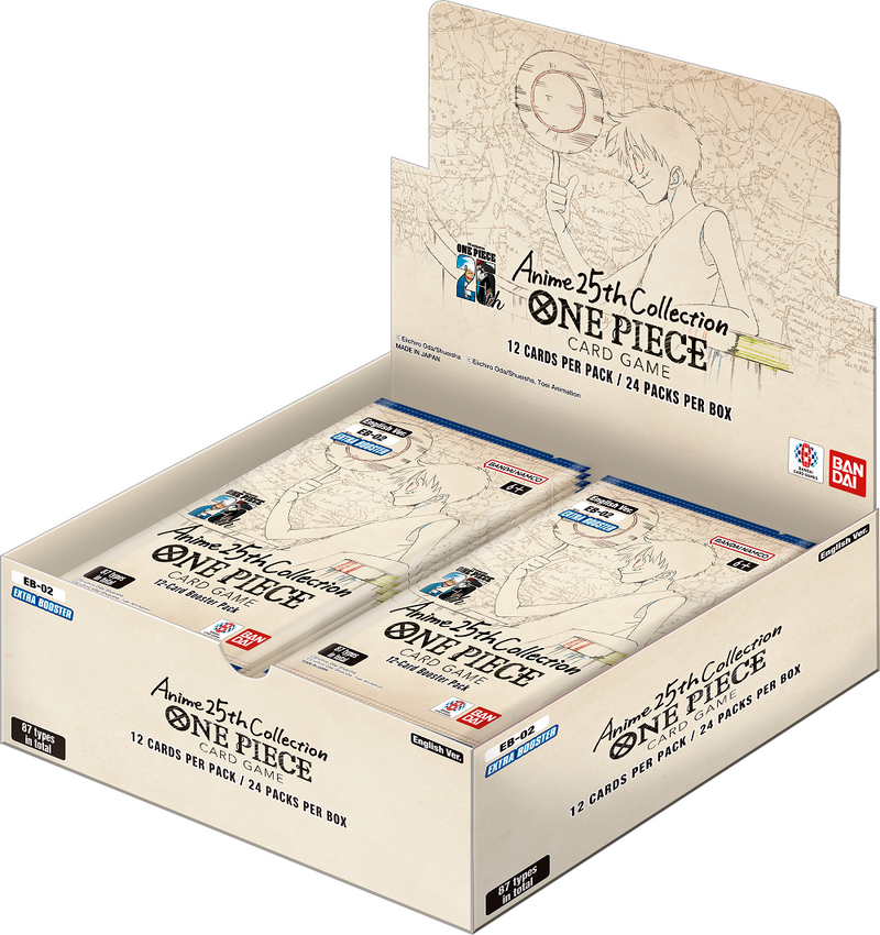 One Piece Extra Booster 02 - Anime 25th Collection Booster Box