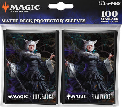 UltraPro Standard Card Sleeves 100ct - MTG Universes Beyond: Final Fantasy Commander B