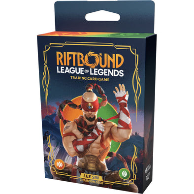 Riftbound League of Legends TCG: Origins Champion Deck Lee Sin (Pre-Order)