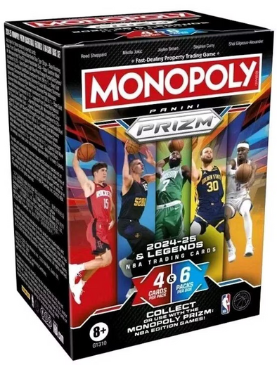 Panini Prizm Monopoly Basketball Blaster Box 2024-25
