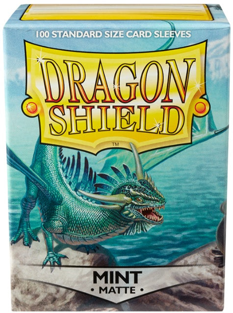 Dragon Shield Mint Matte Sleeves Standard Size