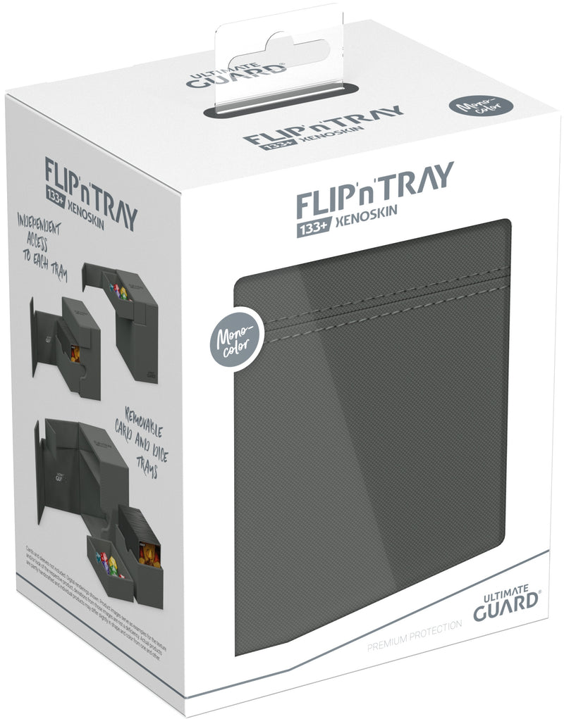 Ultimate Guard - Flip n' Tray Monocolor 133+ Grey