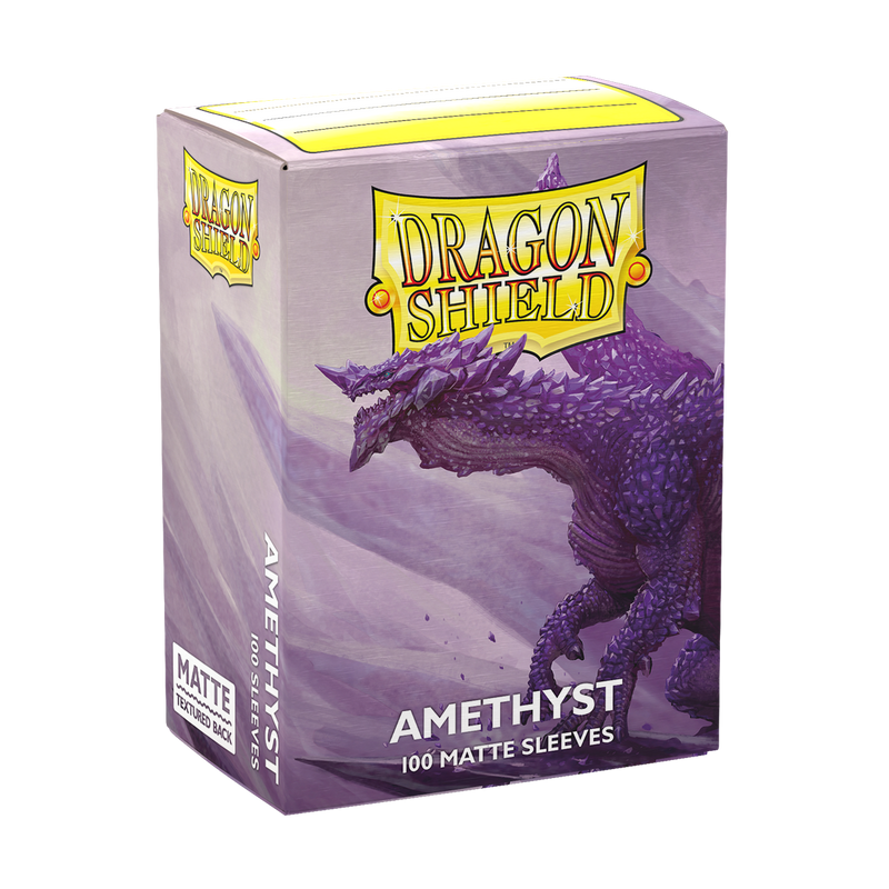 Dragon Shield Amethyst Matte Sleeves Standard Size