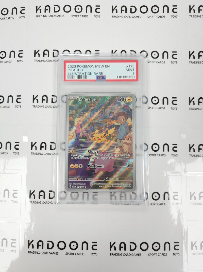 Pokemon Pikachu illustation rare  173/165 PSA9