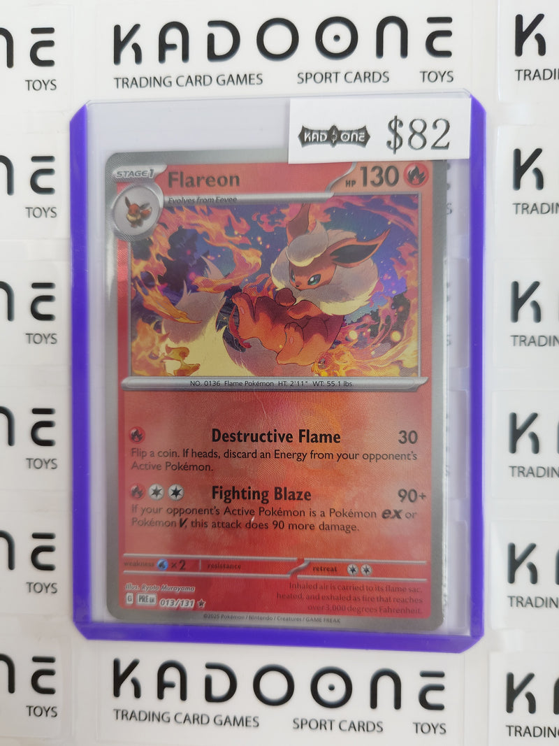 Pokemon Flareon (Master Ball Pattern) 013/131
