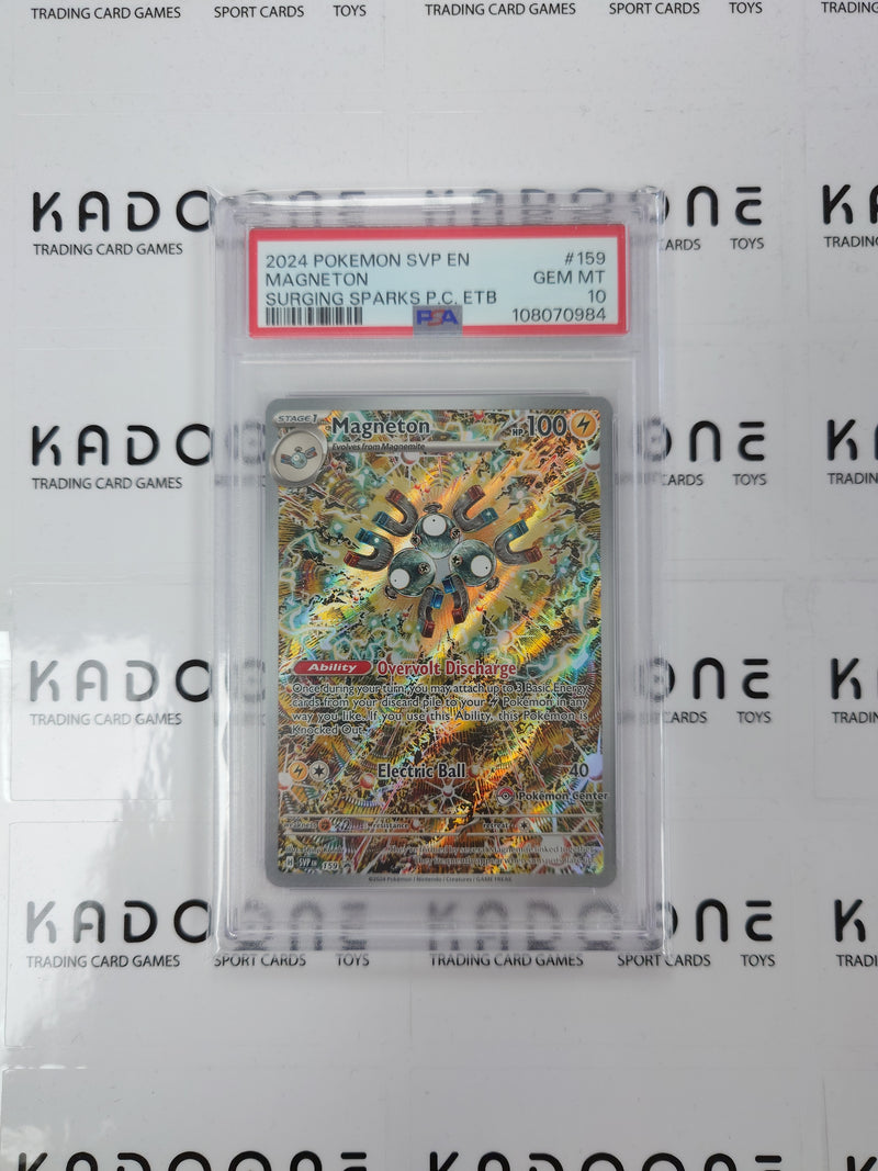 2024 Pokemon center promo magneton 159 PSA10