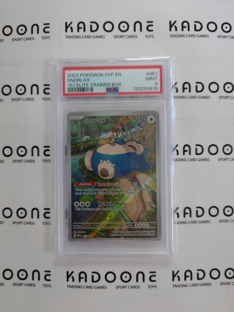 2023 Pokemon Snorlax PSA 9 (SVP051)