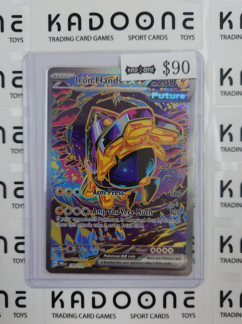 Pokemon Iron Hands ex 154/131